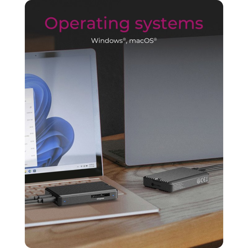 ICY BOX IB-CR601M-C31 SSD enclosure Black M.2