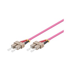 Alcasa LW-8075SC4 InfiniBand/fibre optic cable 7.5 m SC Violet