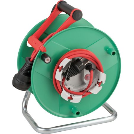 Brennenstuhl Garant G power extension 40 m 1 AC outlet(s) Outdoor Green, Orange