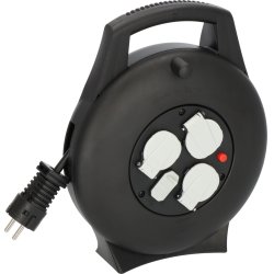 Brenn Vario-Line VL2-X schwarz 10m 2xUSB 3fach/Thermo