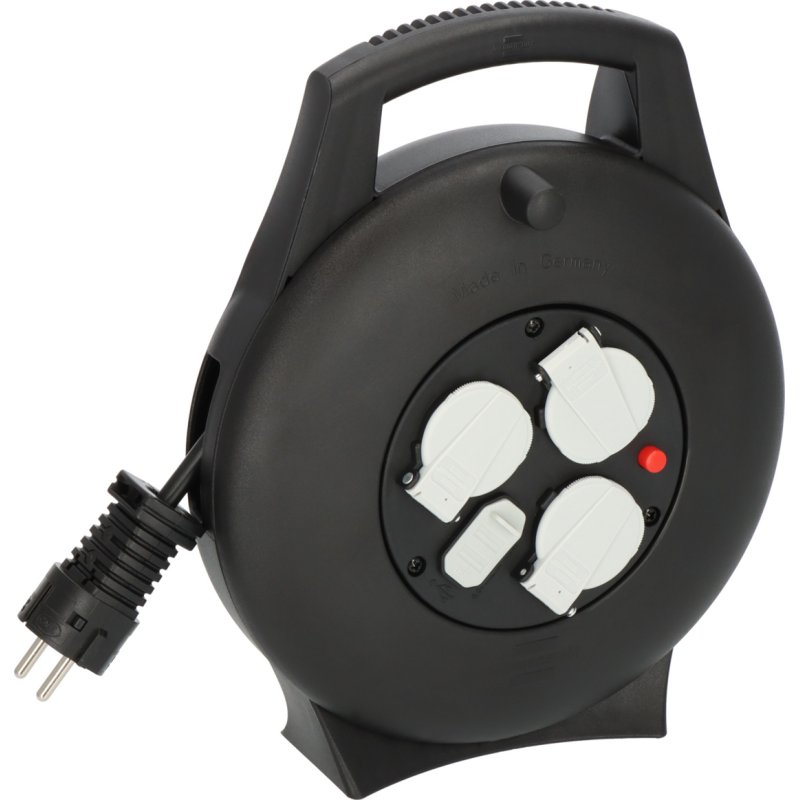Brennenstuhl 1093900600 power extension 10 m 3 AC outlet(s) Indoor Black
