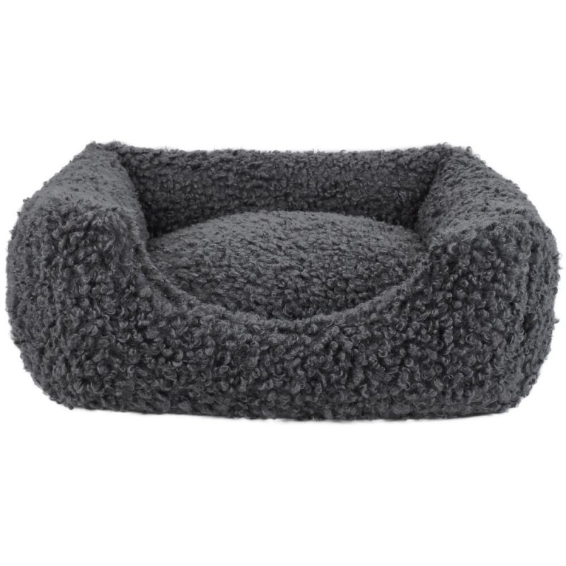 Nordic Paws – Vilja Dog Bed – Size: S 55 × 50 × 20 cm – Grey