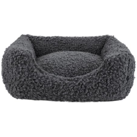 Nordic Paws – Vilja Dog Bed – Size: S 55 × 50 × 20 cm – Grey