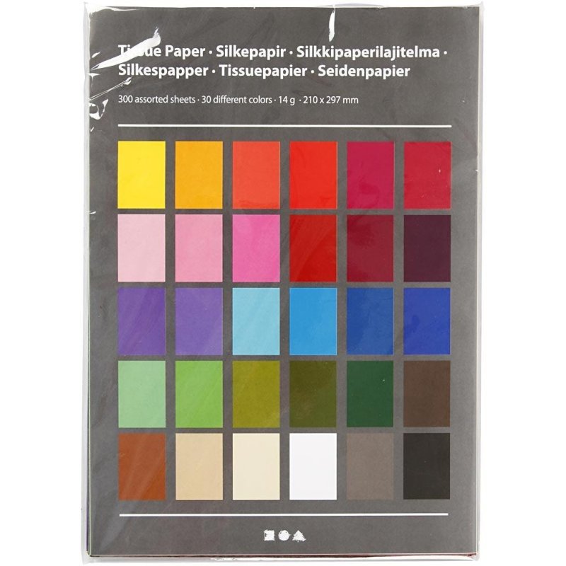 Creativ Company 20914 crepe paper Assorted colours