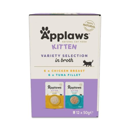 Applaws – Multipack – Kitten Broth – 12 × 50 g