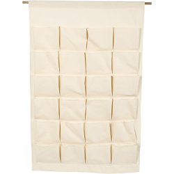 Creativ Company 49735 hanging storage organizer Beige