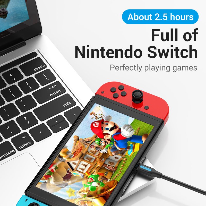 Cable Vention USB-C M/M 1m 60W (Noir)