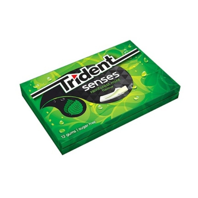 Trident Trident Senses Peppermint Chewing Gum 12 Units