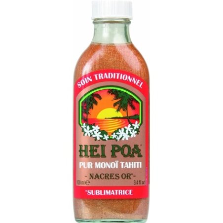 Hei Poa Traditional Monoi Oil Nacres Or