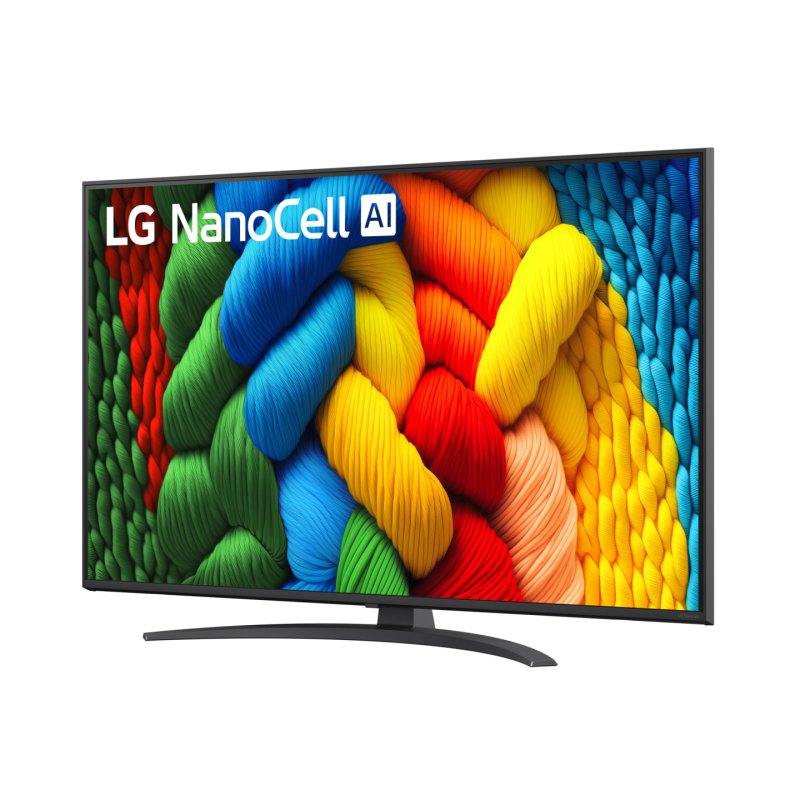 LG NanoCell AI 50NANO81A6A 127 cm (50") 4K Ultra HD Smart TV Wi-Fi Black