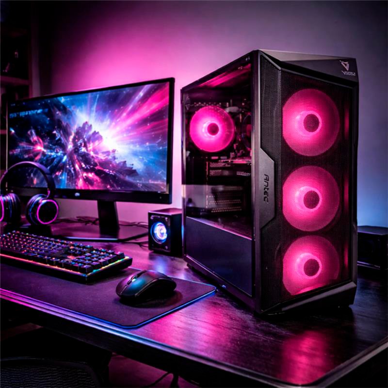 VIZZIO OR12471079 PC/poste de travail Intel Core™ i5 i5-12400F 16 Go DDR4-SDRAM 500 Go SSD NVIDIA GeForce RTX 3050