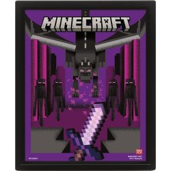 PYRAMID MINECRAFT - LENTICULAR POSTER