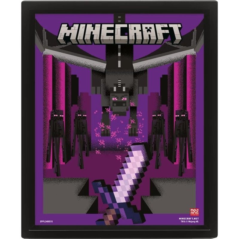 PYRAMID MINECRAFT - LENTICULAR POSTER