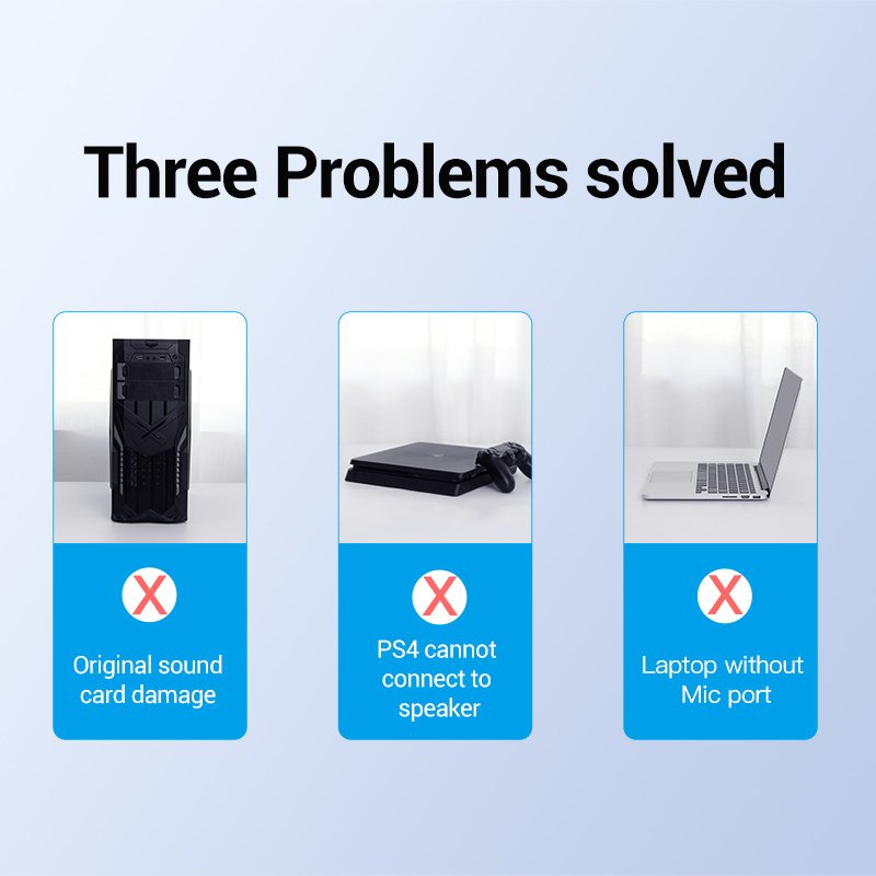 Vention CDRBB carte sons Interne USB