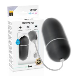ONLINE- BLACK WATERPROOF VIBRATING EGG