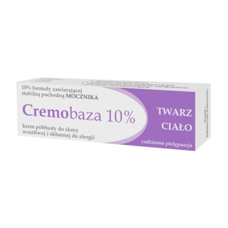 Farmapol Cremobaza 10 Cream For Face And Body With Urea Sensitive And Allergyprone Skin