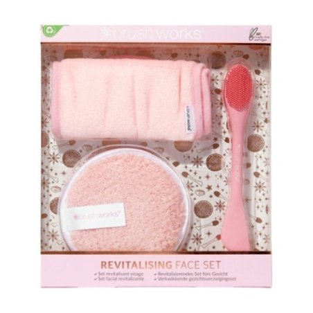 Brushworks Revitalizing Face Cleaning Set