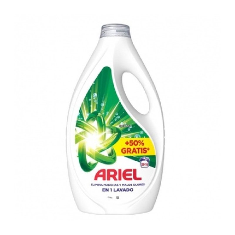 Ariel Original Liquid Detergent 1980 Ml 28 16 Free Doses
