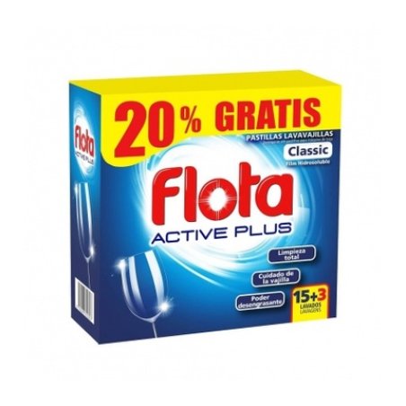 Flota Classic Dishwasher Active Plus 153 Free Tablets