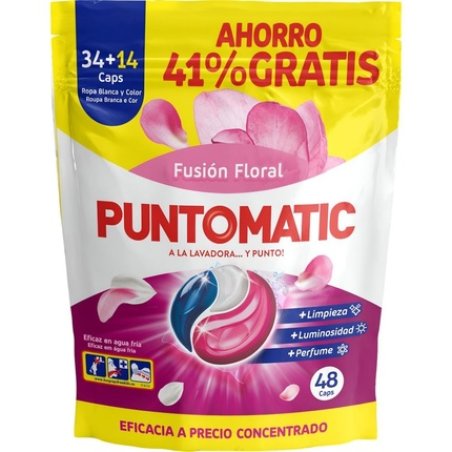 Puntomatic 3in1 Detergent Capsules Floral 3414 Doses