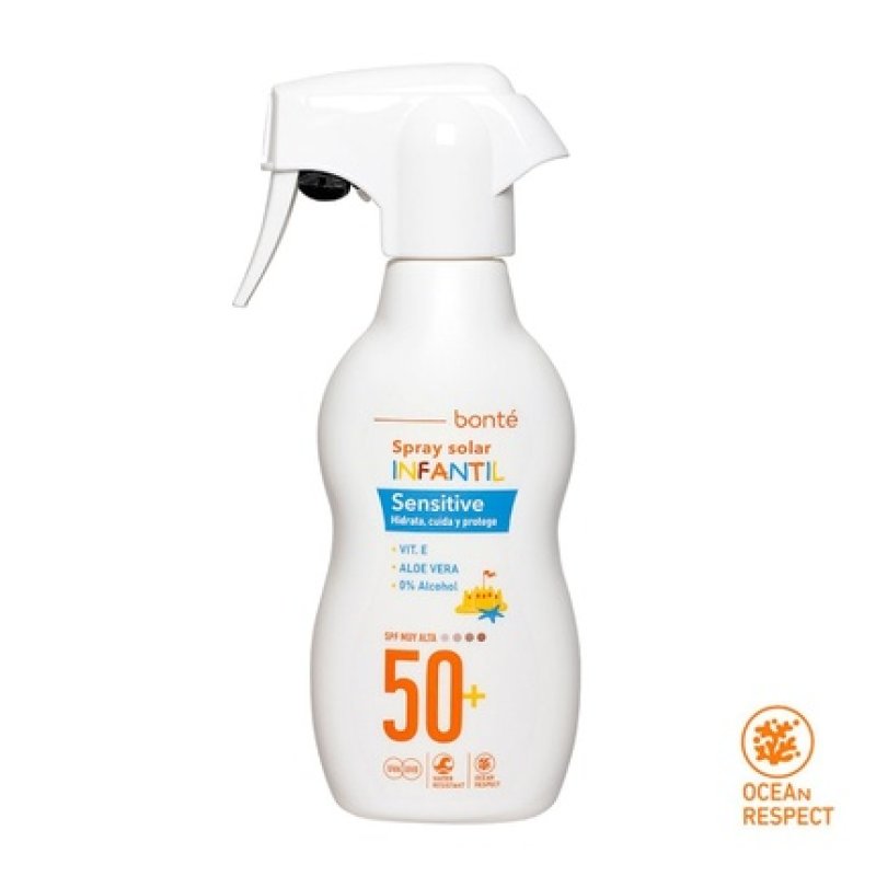 Bonte Sensitive Solar Spray For Children Spf 50 250ml