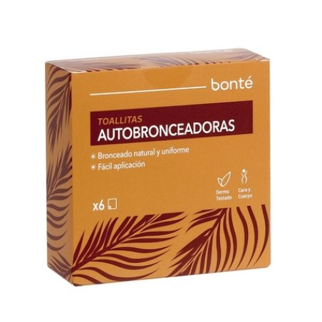 Bonte Selftanning Wipes 6 Units