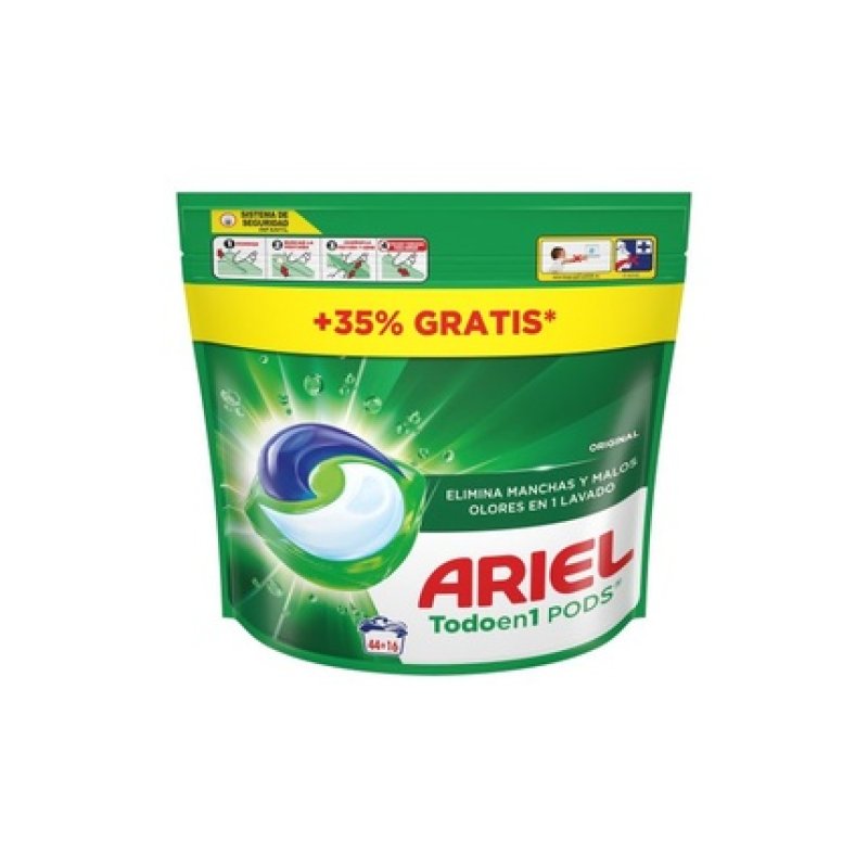Ariel 3 In 1 Pods Detergent Capsules 4416 Doses