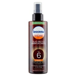 Leocrema Dry Tanning Oil Spf6 Low 200ml