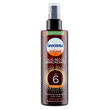 Leocrema Dry Tanning Oil Spf6 Low 200ml