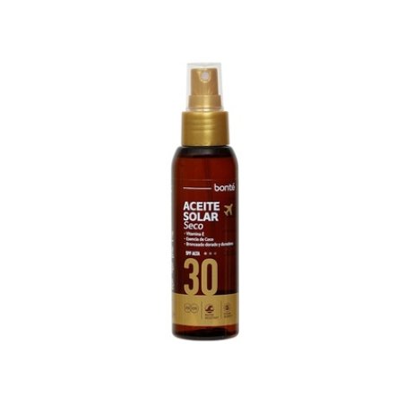 Bonte Dry Sun Oil Spf 30 Travel Size 100ml