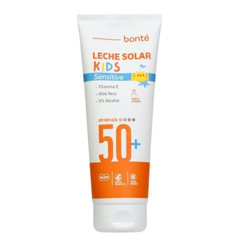 Bonte Sensitive Solar Milk For Children Spf 50 250ml