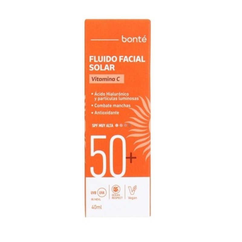 Bonte Facial Solar Fluid Vitamin C Spf 50 40ml