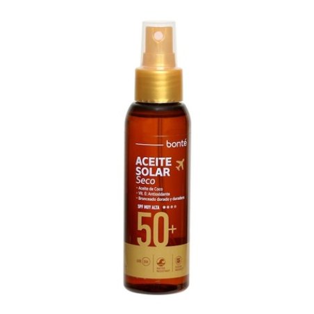 Bonte Dry Solar Oil Spf 50 Travel Size 100ml