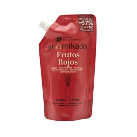 La Casa De Los Aromas Ekomikado Air Freshener Refill Red Fruits 200 Ml