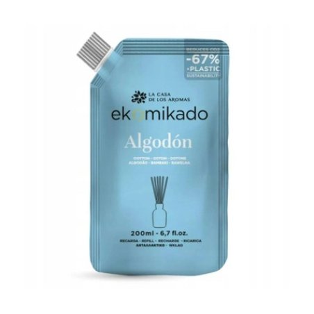 La Casa De Los Aromas Ekomikado Cotton Air Freshener Refill 200 Ml