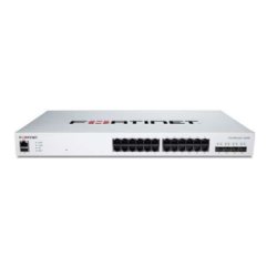Fortinet Layer 2/3 FortiGate switch controller compatible switch with 24 x GE RJ45 ports, 4 x 10 GE SFP uplinks