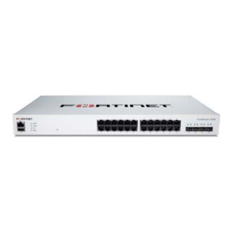 Fortinet 424E Géré Gigabit Ethernet (10/100/1000) 1U Blanc