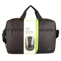 Acer GP.ACC11.03V laptop case 40.6 cm (16") Briefcase Black