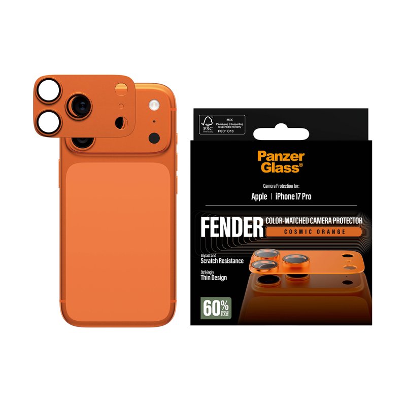 Panzerglass PanzerGlass FENDER Kameraschutz iPhone 17 Pro cosmic orange