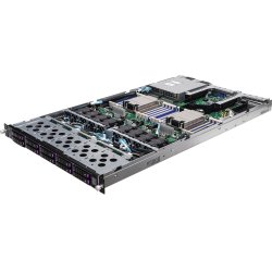 Asrock 1U10E-MILAN2 serveur barebone AMD SoC LGA 4094 Rack (1 U) Gris