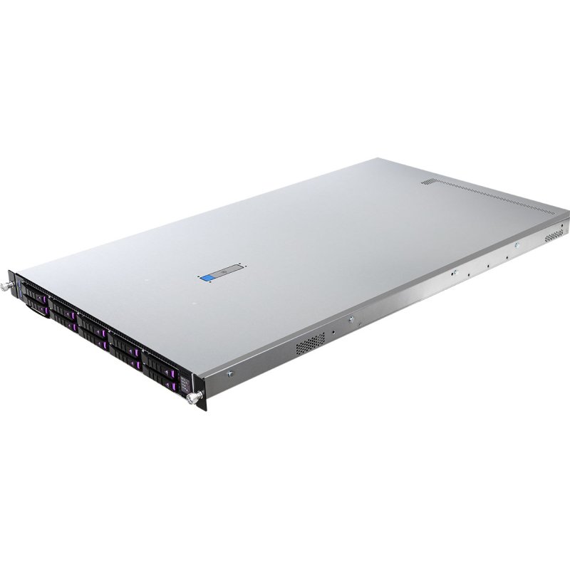 Asrock 1U10E-MILAN2 server barebone AMD SoC LGA 4094 Rack (1U) Grey