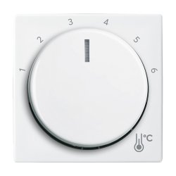 BUSCH JAEGER BJ 1794 R-914 1794 R-914 Zentralscheibe Temperatur. rund