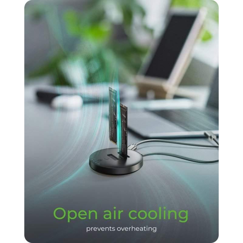 ICY BOX IB-1612MCL-C31 USB 3.2 Gen 2 (3.1 Gen 1) Type-C Noir