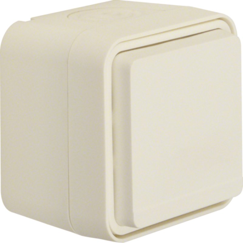 Hager 47403512 prise de courant Type F Blanc