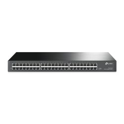 TP-Link TL-SG1048 network switch Unmanaged Gigabit Ethernet (10/100/1000) 1U Black