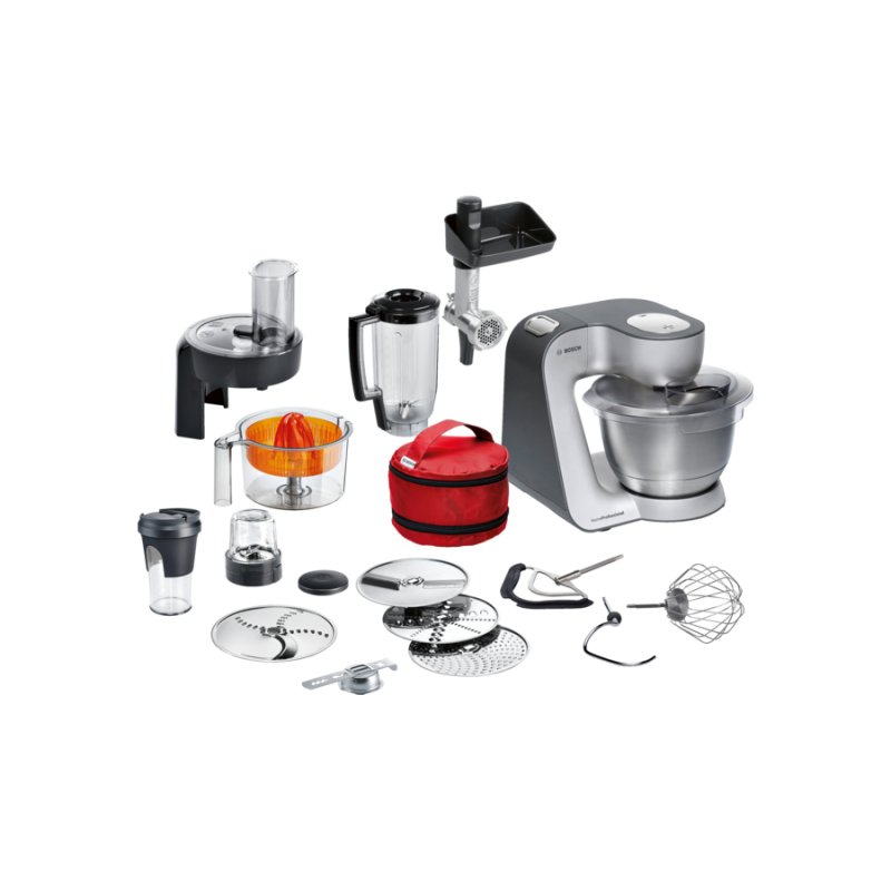 Bosch MUM59S81DE food processor 1000 W 3.9 L Black, Stainless steel
