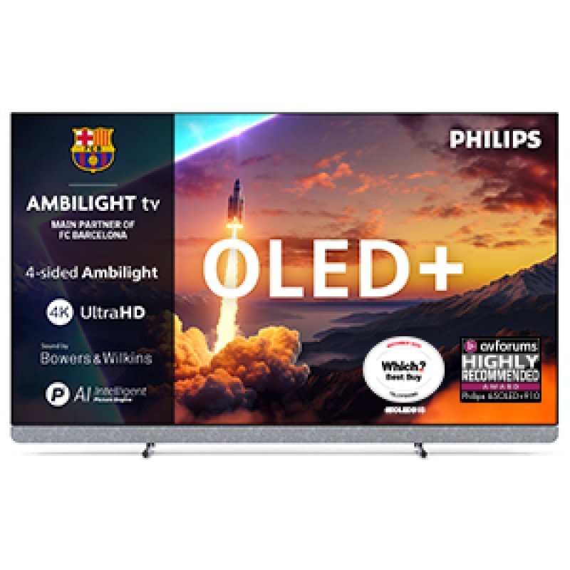 Philips 65OLED910/12 TV 165,1 cm (65") 4K Ultra HD Smart TV Wifi Métallique