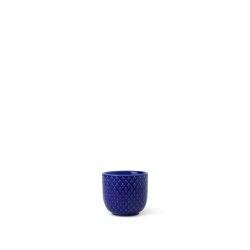 Lyngby Porcelæn - Rhombe Color Egg Cup - Ø5 cm - Dark Blue