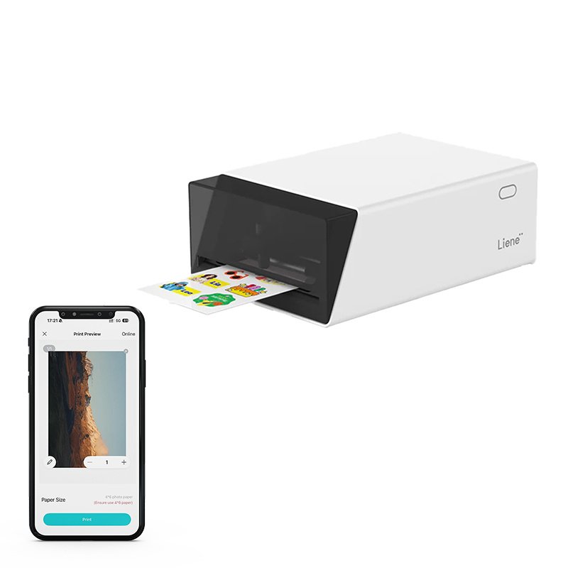 Liene Pix Cut 2-in-1 Portable Photo Printer