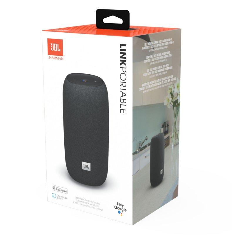 JBL Link Portable Wifi Speaker Black